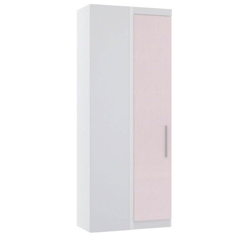 Guarda Roupa de Canto Reto Modulado 90cm 1 Porta Alpes Luciane Móveis