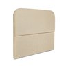 Cabeceira Estofada Queen Alana 140cm Linho Bege - 2