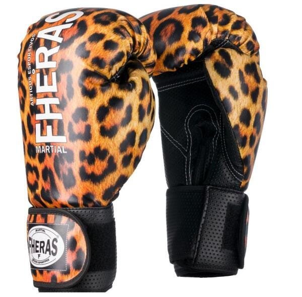 Kit Boxe Muay Thai Fheras Top Onça (03000496) - 5