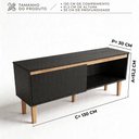 Ver imagem 5 de Rack Berlin 130cm para TV até 60 Polegadas Byhouse