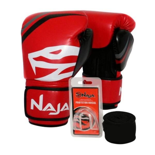 Kit Boxe Muay Thai Extreme/Suporte/Saco 160x30 PR/VM - 12