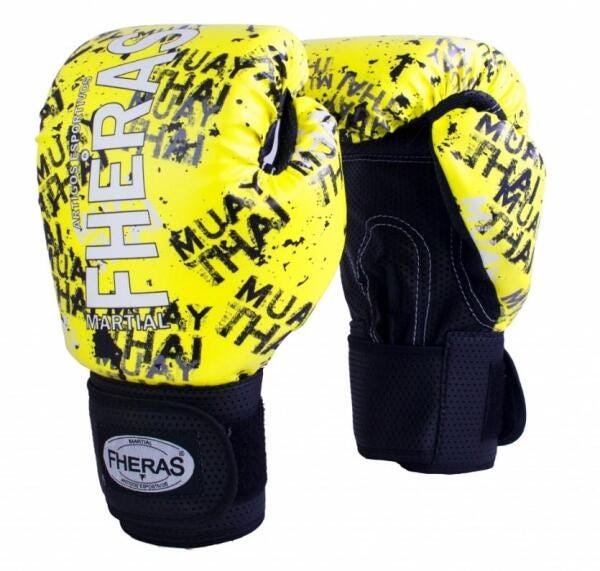 Kit Boxe Muay Thai Fheras Top Grafite (03000785) - 4