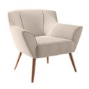 Ver imagem 2 de Poltrona para Sala de Recepção Viana Inca Areia