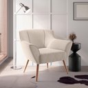 Ver imagem 1 de Poltrona para Sala de Recepção Viana Inca Areia