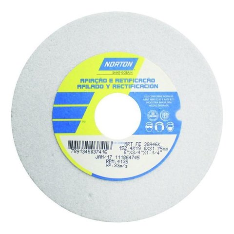 Rebolo Reto Fe38a 6 X 3/4 Gr 46 Br
