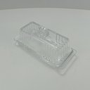 Ver imagem 6 de Queijeira e Manteigueira de Vidro Transparente 9x20x9cm Tampa Servir Mesa Queijo