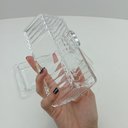 Ver imagem 3 de Queijeira e Manteigueira de Vidro Transparente 9x20x9cm Tampa Servir Mesa Queijo