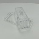 Ver imagem 5 de Queijeira e Manteigueira de Vidro Transparente 9x20x9cm Tampa Servir Mesa Queijo