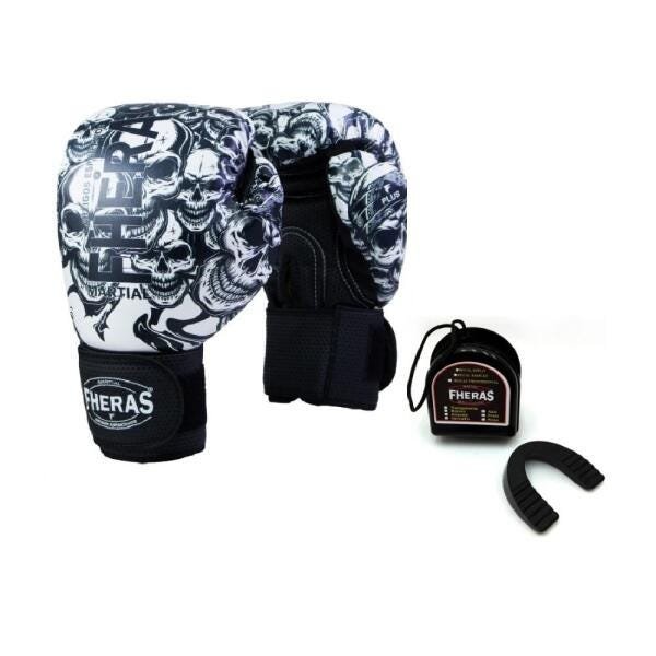 Kit Boxe Muay Thai Fheras Top Caveira (03000536) - 1