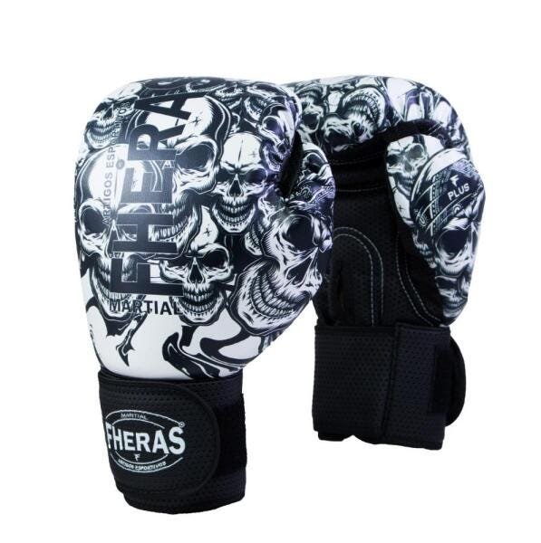 Kit Boxe Muay Thai Fheras Top Caveira (03000536) - 5