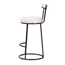 Ver imagem 4 de Conjunto 2 Banquetas Alta com Encosto para Cozinha Miami