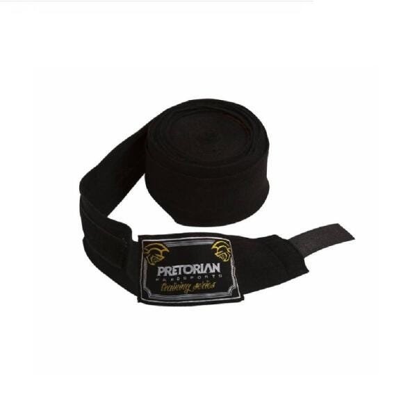 Kit Boxe/Muay Thai Performance Pretorian-Preto/Amarelo 14Oz - 9