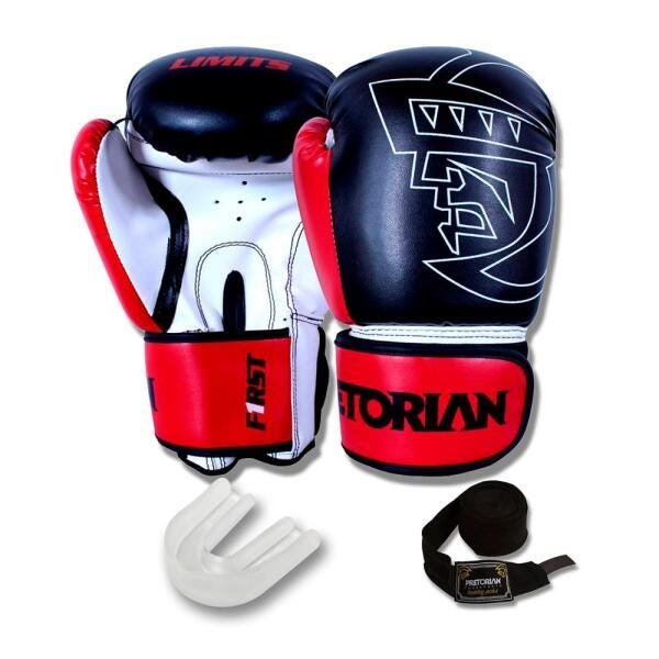 Kit Boxe Muay Thai/Suporte/Saco/160x45 PR/VM - 6