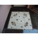 Ver imagem 2 de Mandala Mosaico Floral Tapete Jardim Florido Tamanho 80cm