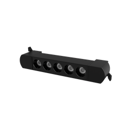 Spot para Trilho Eletrificado Linear Dots 10w 21cm Preto Luz Neutra 4000k Avant - 1