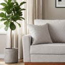 Ver imagem 2 de Sofa 2 Lugares Living 1,88 m Base de Madeira México:Linho Prata