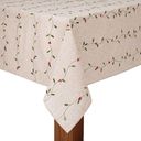 Ver imagem 1 de Toalha de Mesa Copa e Cia Unité Azevinho Natural - 8 Lugares Retangular- 180 X 270 Cm