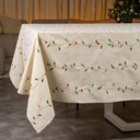 Ver imagem 3 de Toalha de Mesa Copa e Cia Unité Azevinho Natural - 8 Lugares Retangular- 180 X 270 Cm