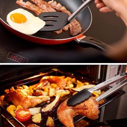 Conjunto de Utensílios De Cozinha Completo Em Silicone e Inox Kit Com 23 Peças - 10