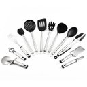 Ver imagem 3 de Conjunto de Utensílios De Cozinha Completo Em Silicone e Inox Kit Com 23 Peças