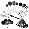 Conjunto de Utensílios De Cozinha Completo Em Silicone e Inox Kit Com 23 Peças - 4