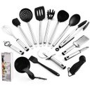 Ver imagem 1 de Conjunto de Utensílios De Cozinha Completo Em Silicone e Inox Kit Com 23 Peças