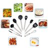 Conjunto de Utensílios De Cozinha Completo Em Silicone e Inox Kit Com 23 Peças - 8
