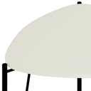 Ver imagem 6 de Mesa Lateral para Sala de Estar Alta Pés Industrial Preto Alef I03 Luna - Lyam Decor