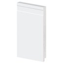 Ver imagem 1 de Rodapé Poliestireno 25cm Frisado Branco 51025 Arquitech