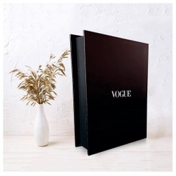Caixa Livro Porta Objetos VOGUE 18x25x5cm Texturizada - 3