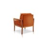 Poltrona Decorativa Sala Estar Perla Suede Terracota 22 Mk - 3