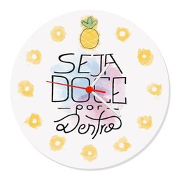 Relógio de Parede Que Seja Doce - 1