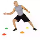 Ver imagem 4 de Kit Agilidade 10 Cones 24 Cm + 10 Chapéu Chinês Funcional