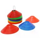 Ver imagem 3 de Kit Agilidade 10 Cones 24 Cm + 10 Chapéu Chinês Funcional