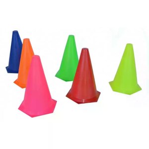 Kit Agilidade 10 Cones 24 Cm + 10 Chapéu Chinês Funcional