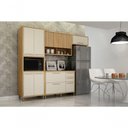 Ver imagem 3 de Cozinha Torino 4 Peças Valdemoveis Cinamomo/off White