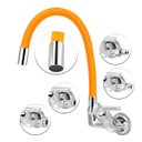 Ver imagem 2 de Torneira Gourmet Parede com Saída Universal para Purificador:amarelo