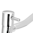 Ver imagem 5 de Torneira Link Longa Tanque/jardim Reta Parede Bico Metal 1/4