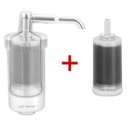 Ver imagem 2 de Torneira com Filtro Gourmet Pia Cozinha de Parede Metal Inox