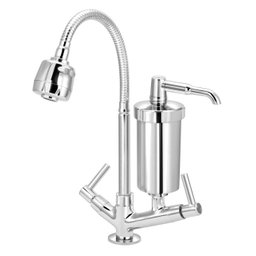 Torneira Metal Inox Filtro Gourmet Pia Mesa Cozinha Bancada - 1