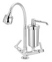 Ver imagem 1 de Torneira Metal Inox Filtro Gourmet Pia Mesa Cozinha Bancada