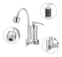Ver imagem 2 de Torneira com Filtro Gourmet Pia Cozinha de Parede Metal Inox