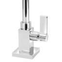 Ver imagem 3 de Torneira Cozinha de Mesa Bancada Quadrada Tubo Gourmet Luxo