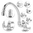 Ver imagem 2 de Torneira Cozinha Mesa com Saída Universal Filtro Purificador