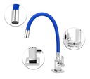 Ver imagem 2 de Torneira para Cozinha Quadrada Mesa Gourmet Colorido 1/4v.:azul