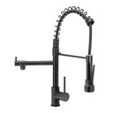 Ver imagem 1 de Torneira Cozinha Gourmet Monocomando Black Preto Fosco 50 Cm