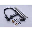 Ver imagem 2 de Torneira Cozinha Gourmet Monocomando Black Preto Fosco 50 Cm