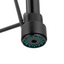 Ver imagem 7 de Torneira Cozinha Gourmet Monocomando Black Preto Fosco 50 Cm