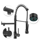 Ver imagem 4 de Torneira Cozinha Gourmet Monocomando Black Preto Fosco 50 Cm