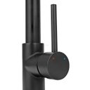 Ver imagem 6 de Torneira Cozinha Gourmet Monocomando Black Preto Fosco 50 Cm
